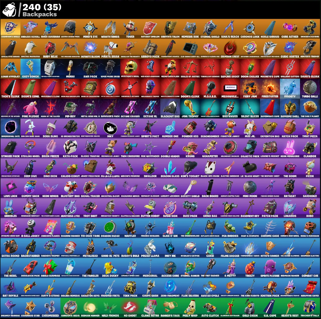  FN (ALL PLATFORMS)💎191 skins (20 paid) | 1100 VB | Full access | Warranty 